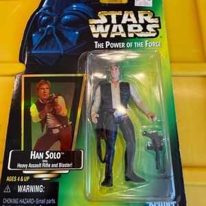 Star Wars Han Solo Action Figure VINTAGE NIP 1997